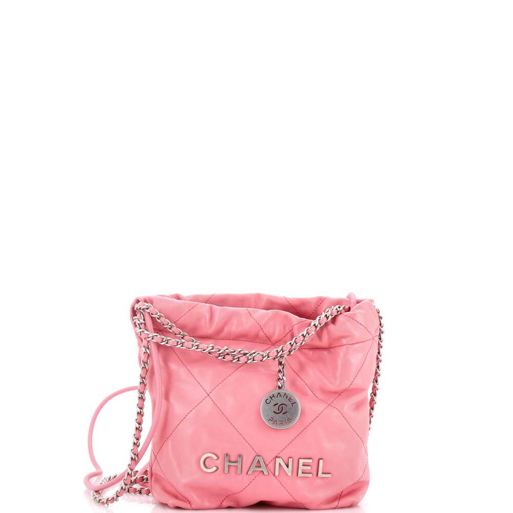 Chanel 22 Chain Hobo Quilted Calfskin #241429C48B